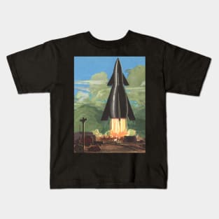 Vintage Science Fiction Kids T-Shirt